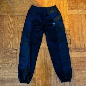 Adidas black track pants, Size S